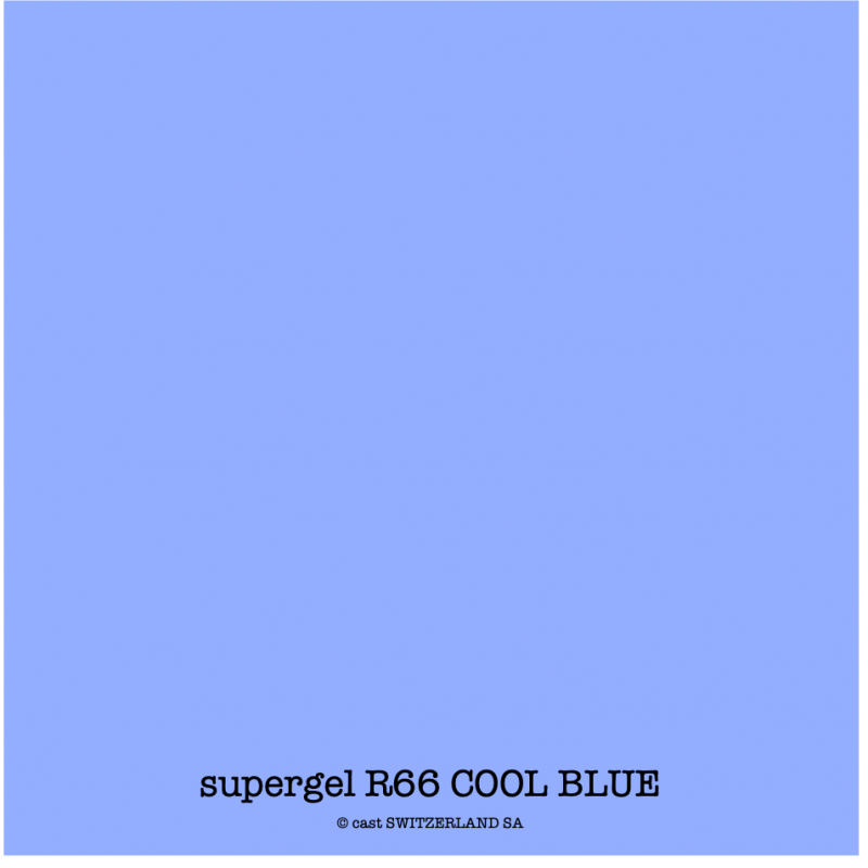 supergel R66 COOL BLUE Rolle 0.61 x 7.62m