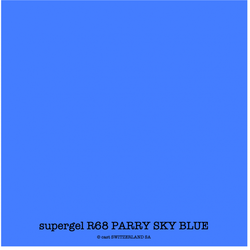 supergel R68 PARRY SKY BLUE Rolle 0.61 x 7.62m