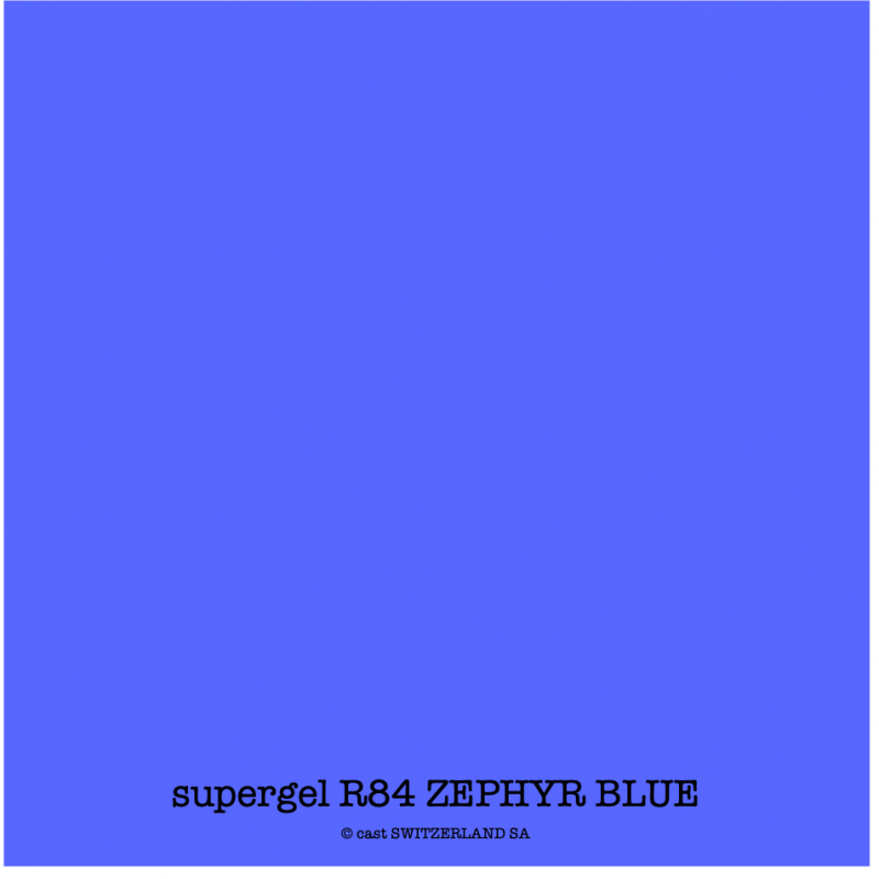 supergel R84 ZEPHYR BLUE Rolle 0.61 x 7.62m