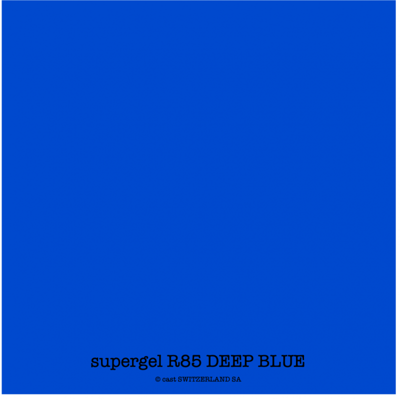 supergel R85 DEEP BLUE Rolle 0.61 x 7.62m