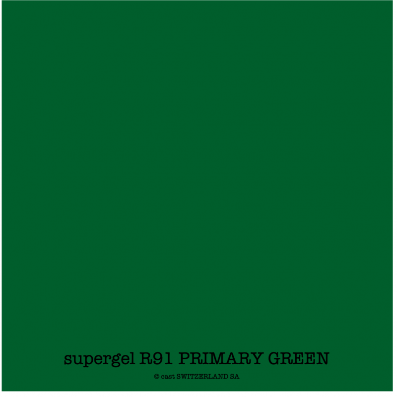 supergel R91 PRIMARY GREEN Rouleau 1.22 x 7.62m