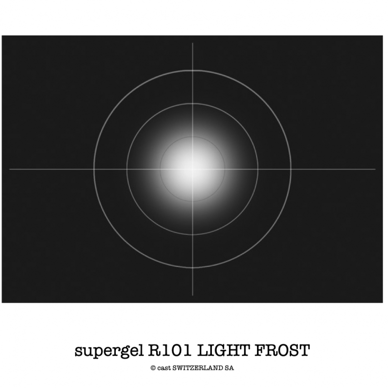 supergel R101 LIGHT FROST Rouleau 0.61 x 7.62m