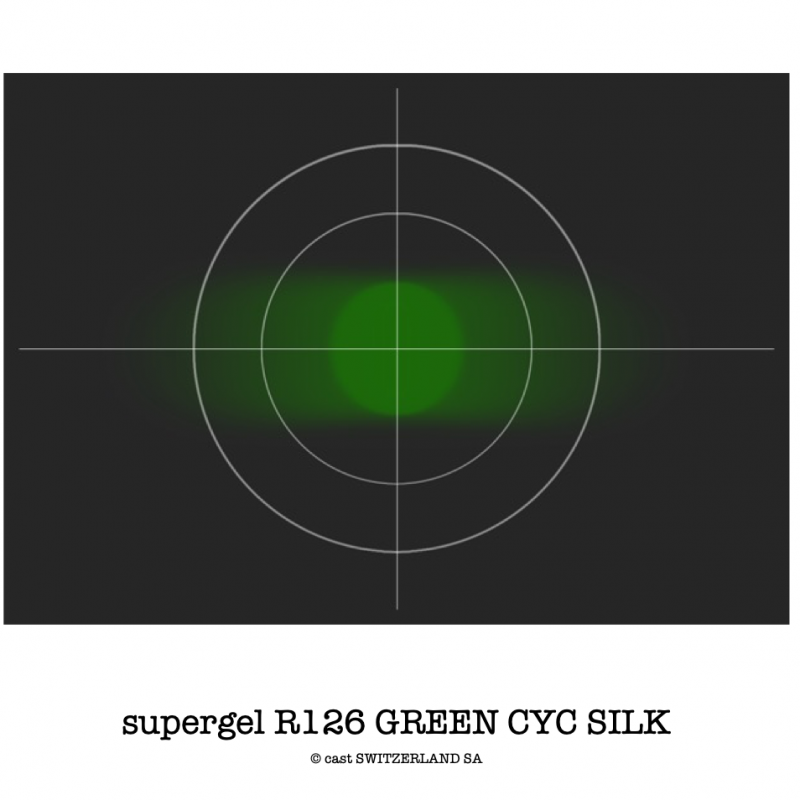 supergel R126 GREEN CYC SILK Rouleau 0.61 x 7.62m