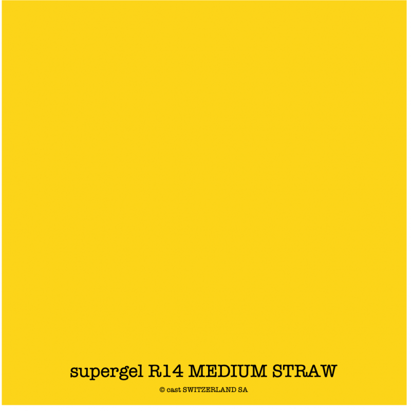 supergel R14 MEDIUM STRAW Rouleau 0.61 x 7.62m