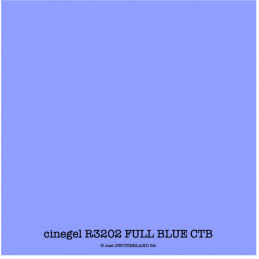 cinegel R3202 FULL BLUE CTB Feuille 1.22 x 0.50m