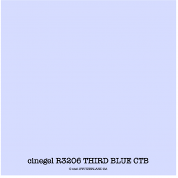 cinegel R3206 THIRD BLUE CTB Feuille 1.22 x 0.50m