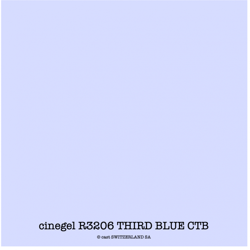 cinegel R3206 THIRD BLUE CTB Bogen 1.22 x 0.50m