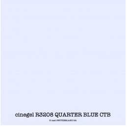 cinegel R3208 QUARTER BLUE CTB Feuille 1.22 x 0.50m