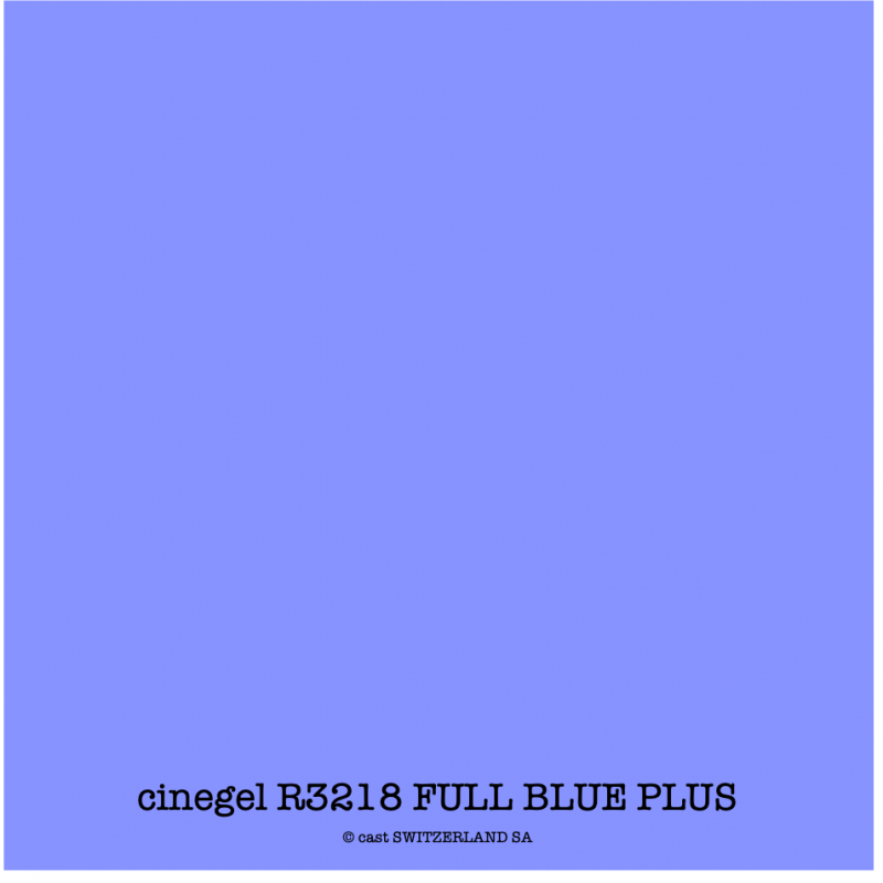 cinegel R3218 FULL BLUE PLUS Feuille 1.22 x 0.50m