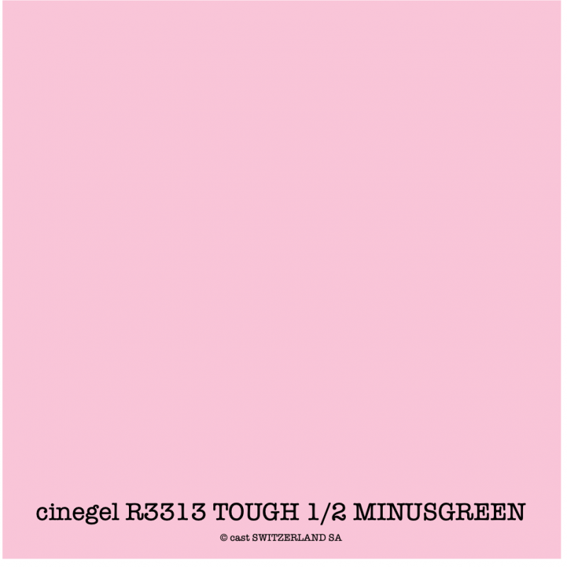 cinegel R3313 TOUGH 1/2 MINUSGREEN Bogen 1.22 x 0.50m