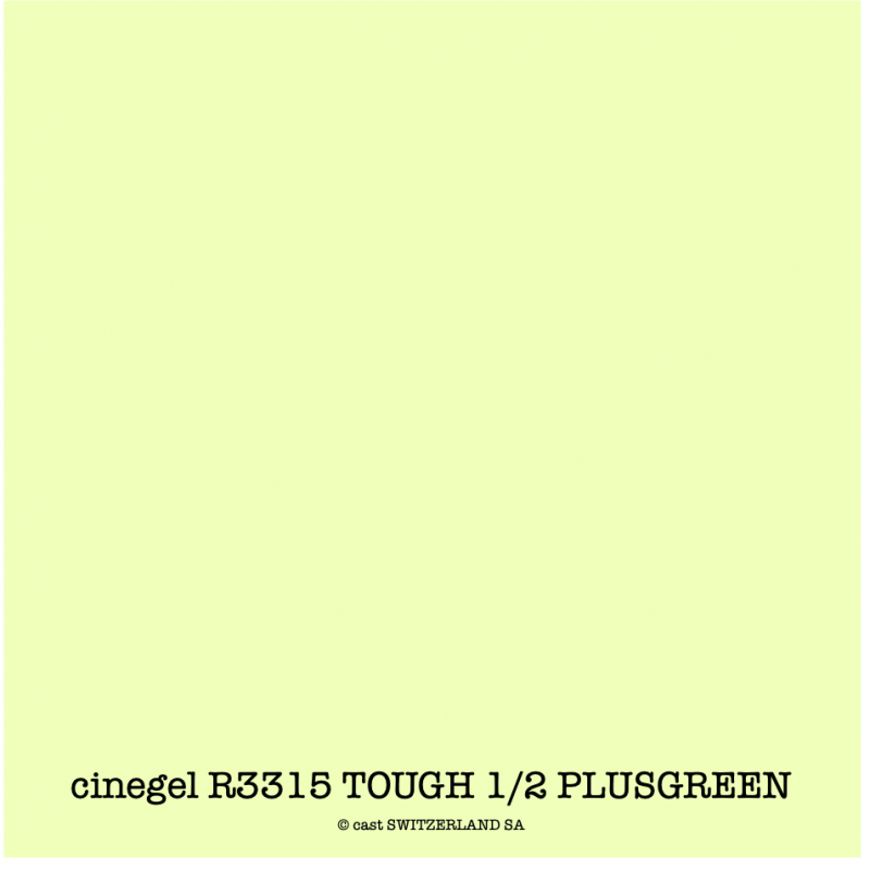 cinegel R3315 TOUGH 1/2 PLUSGREEN Feuille 1.22 x 0.50m