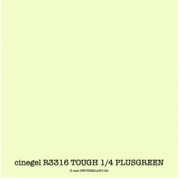 cinegel R3316 TOUGH 1/4 PLUSGREEN Feuille 1.22 x 0.50m