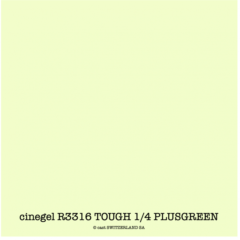 cinegel R3316 TOUGH 1/4 PLUSGREEN Feuille 1.22 x 0.50m