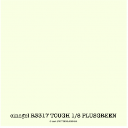 cinegel R3317 TOUGH 1/8 PLUSGREEN Feuille 1.22 x 0.50m