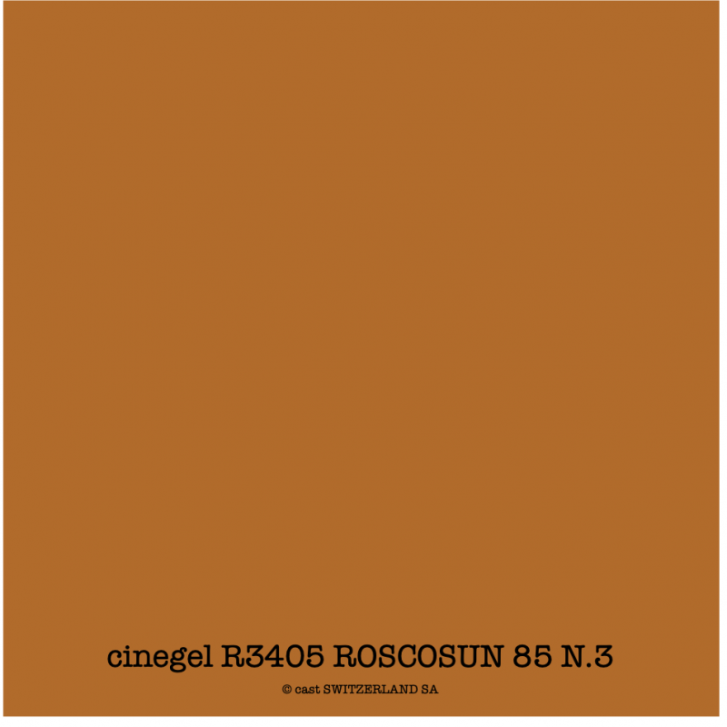 cinegel R3405 ROSCOSUN 85 N.3 Feuille 0.61 x 0.50m