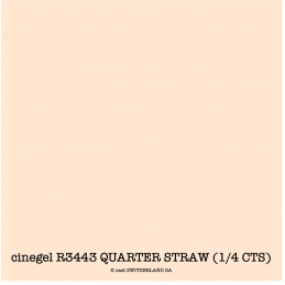 cinegel R3443 QUARTER STRAW (1/4 CTS) Feuille 1.22 x 0.50m