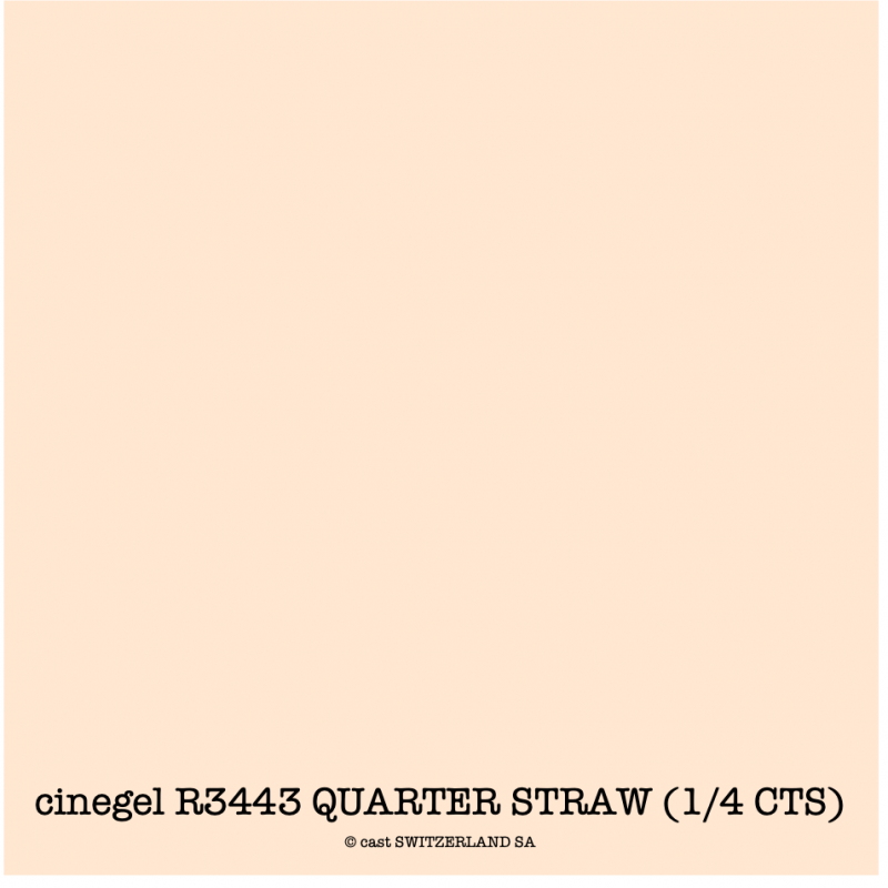 cinegel R3443 QUARTER STRAW (1/4 CTS) Bogen 1.22 x 0.50m