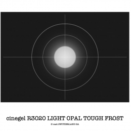 cinegel R3020 LIGHT OPAL TOUGH FROST Rolle 1.22 x 7.62m