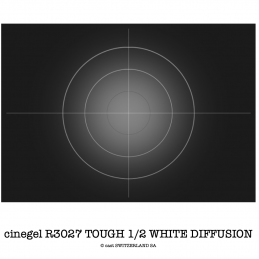 cinegel R3027 TOUGH 1/2 WHITE DIFFUSION Rolle 1.22 x 7.62m