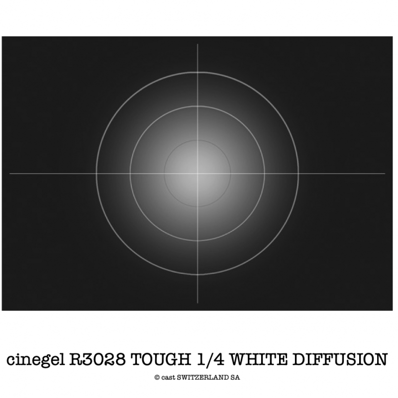 cinegel R3028 TOUGH 1/4 WHITE DIFFUSION Rouleau 1.22 x 7.62m