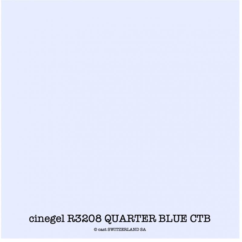 cinegel R3208 QUARTER BLUE CTB Rolle 1.22 x 7.62m