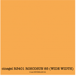 cinegel R3401 ROSCOSUN 85 (WIDE WIDTH) Rouleau 1.52 x 6.10m