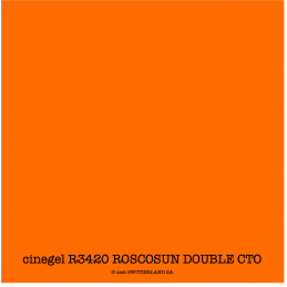 cinegel R3420 ROSCOSUN DOUBLE CTO Rolle 1.22 x 7.62m