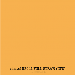 cinegel R3441 FULL STRAW (CTS) Rouleau 1.22 x 7.62m