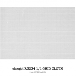 cinegel R3034 1/4 GRID CLOTH Rouleau 1.22 x 7.62m