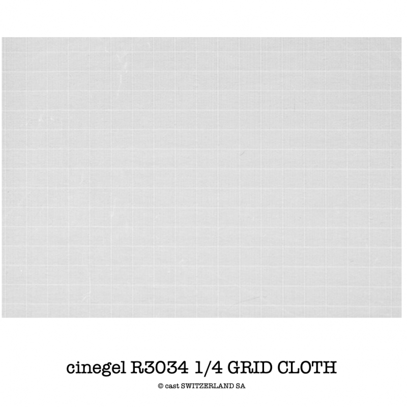 cinegel R3034 1/4 GRID CLOTH Rouleau 1.22 x 7.62m