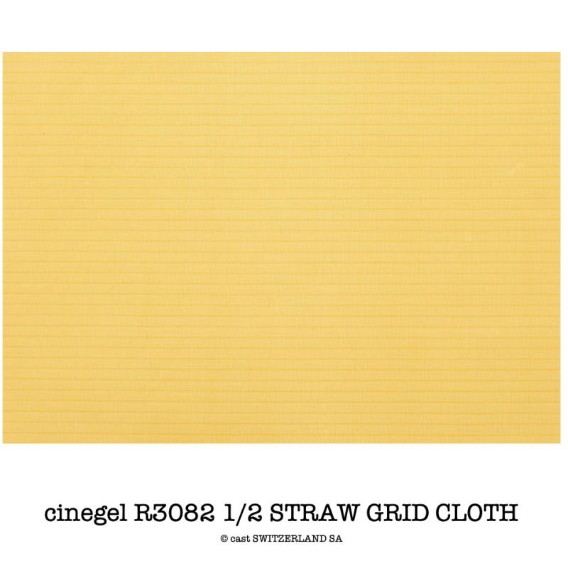 cinegel R3082 1/2 STRAW GRID CLOTH Rolle 1.52 x 6.10m