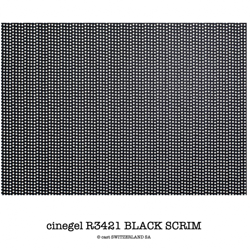 cinegel R3421 BLACK SCRIM Rolle 1.22 x 7.62m