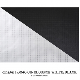 cinegel R3840 CINEBOUNCE WHITE/BLACK Rolle 1.52 x 6.10m
