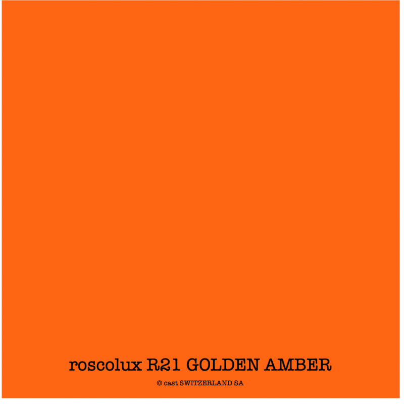 roscolux R21 GOLDEN AMBER Rolle 1.22 x 7.62m