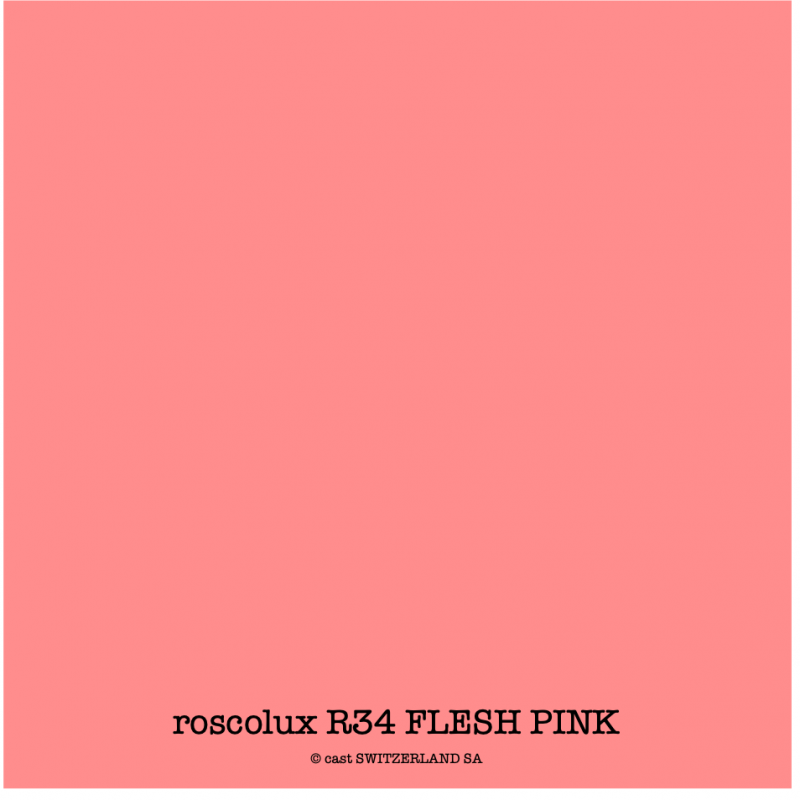 roscolux R34 FLESH PINK Rolle 1.22 x 7.62m