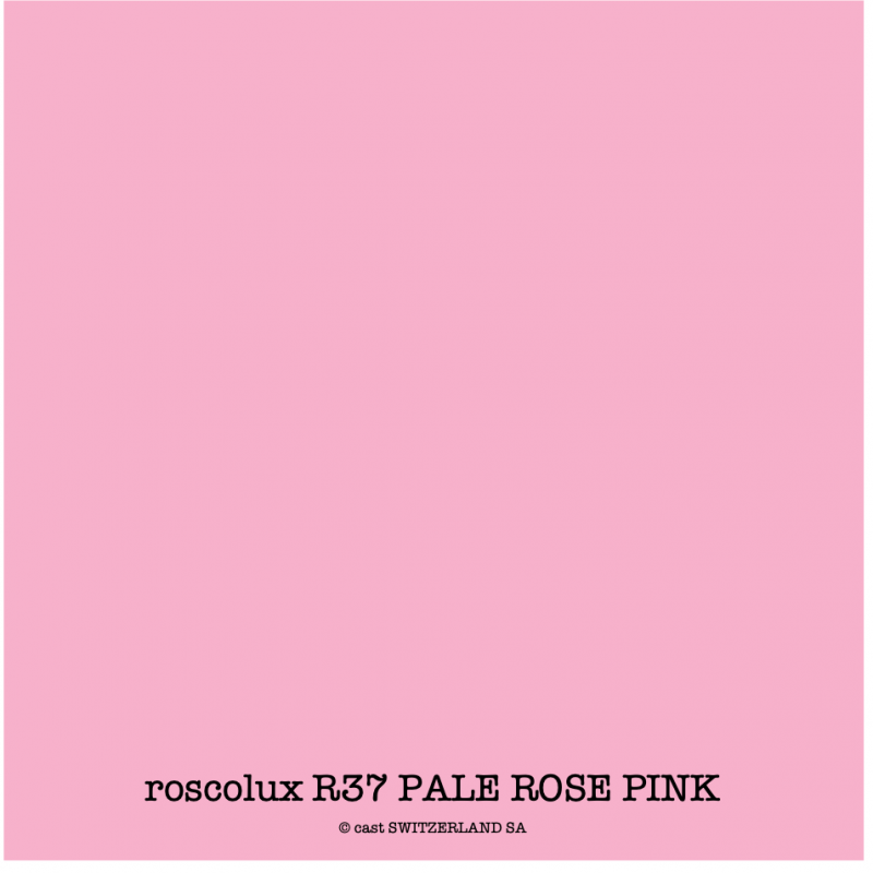 roscolux R37 PALE ROSE PINK Rolle 1.22 x 7.62m