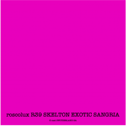 roscolux R39 SKELTON EXOTIC SANGRIA Rolle 1.22 x 7.62m