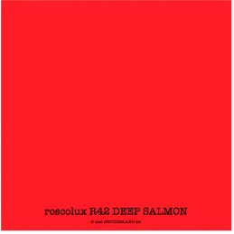roscolux R42 DEEP SALMON Rolle 1.22 x 7.62m