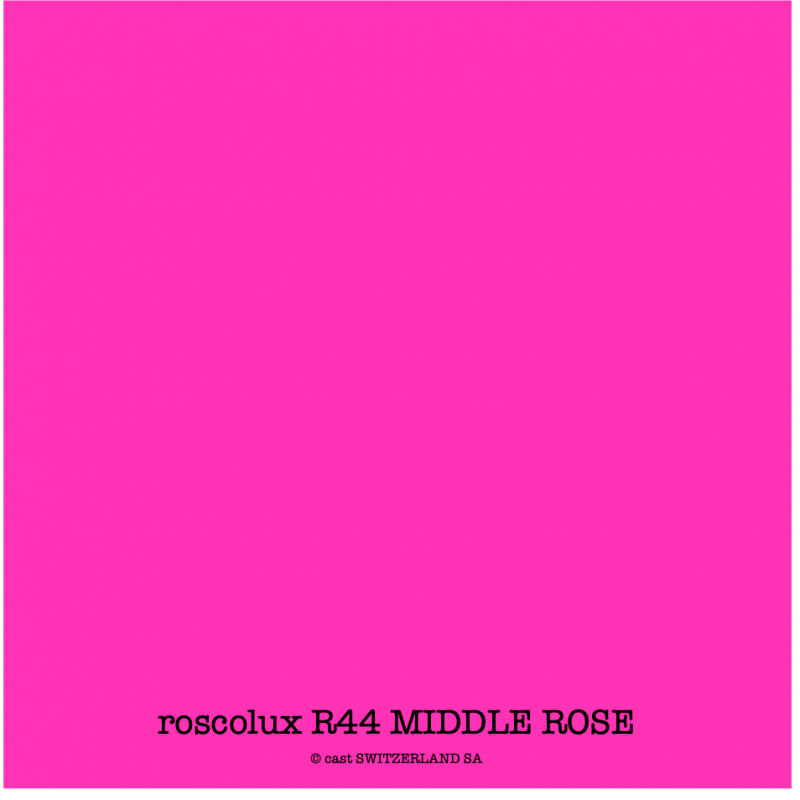 roscolux R44 MIDDLE ROSE Rouleau 1.22 x 7.62m