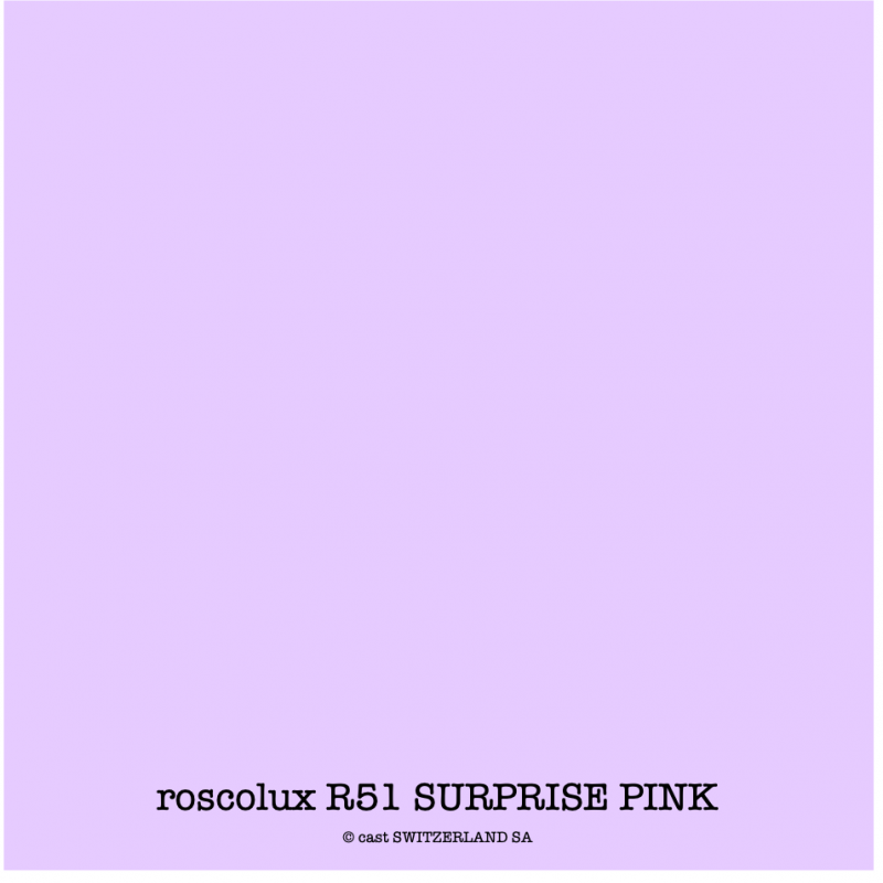 roscolux R51 SURPRISE PINK Rolle 1.22 x 7.62m