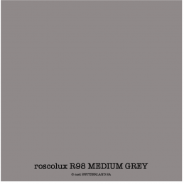 roscolux R98 MEDIUM GREY Rouleau 1.22 x 7.62m