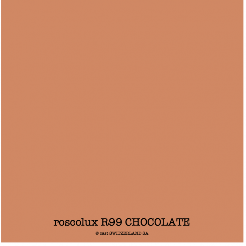 roscolux R99 CHOCOLATE Rolle 1.22 x 7.62m