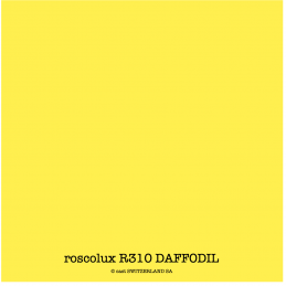 roscolux R310 DAFFODIL Rolle 1.22 x 7.62m