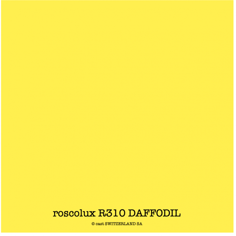 roscolux R310 DAFFODIL Rolle 1.22 x 7.62m