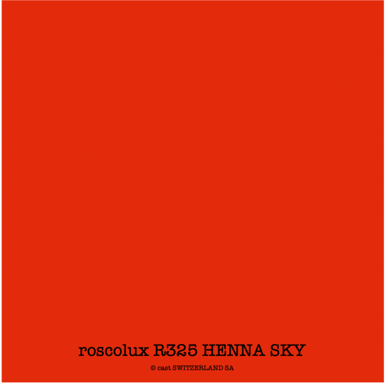 roscolux R325 HENNA SKY Rolle 1.22 x 7.62m