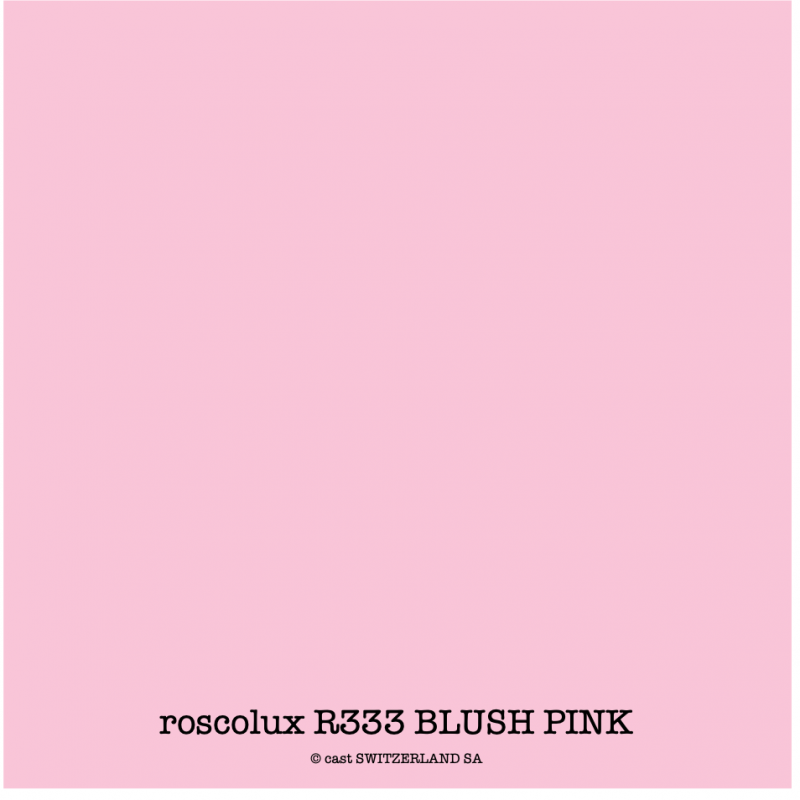 roscolux R333 BLUSH PINK Rolle 1.22 x 7.62m