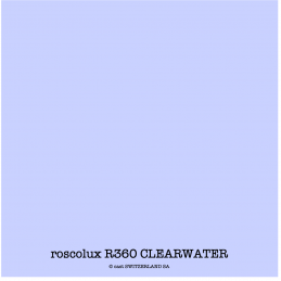 roscolux R360 CLEARWATER Rolle 1.22 x 7.62m