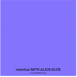 roscolux R378 ALICE BLUE Rouleau 1.22 x 7.62m