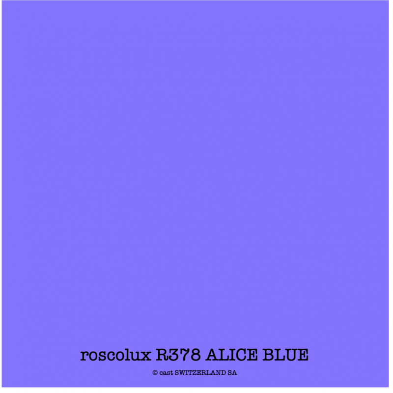 roscolux R378 ALICE BLUE Rolle 1.22 x 7.62m