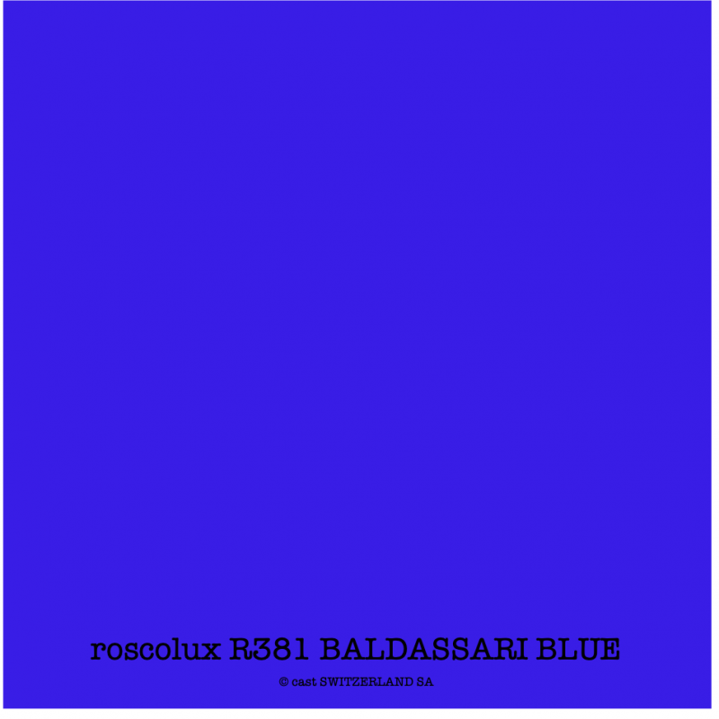 roscolux R381 BALDASSARI BLUE Rolle 1.22 x 7.62m